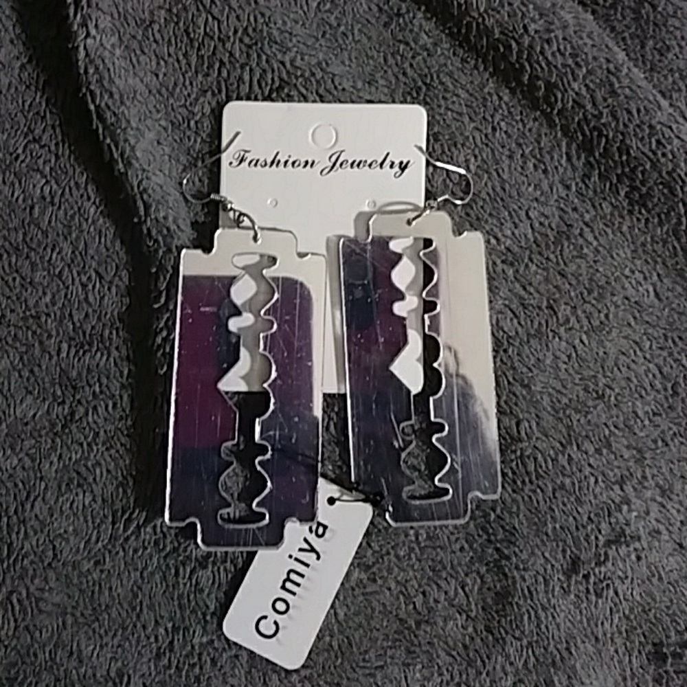 Mirror earrings